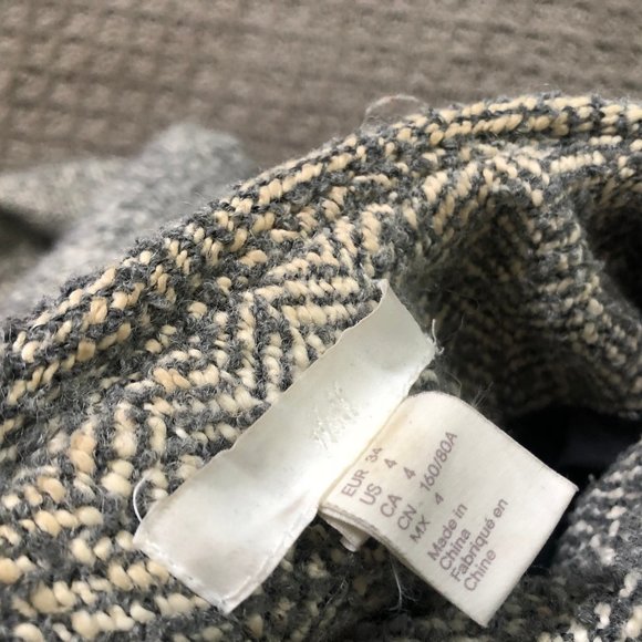 H&M Chevron Coat - Picture 8 of 8
